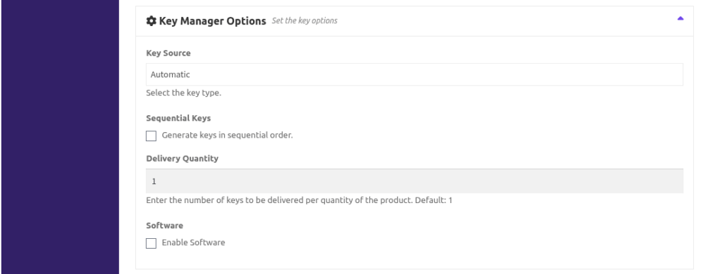 How to Enable Key Delivery for Products in the Vendor Dashboard