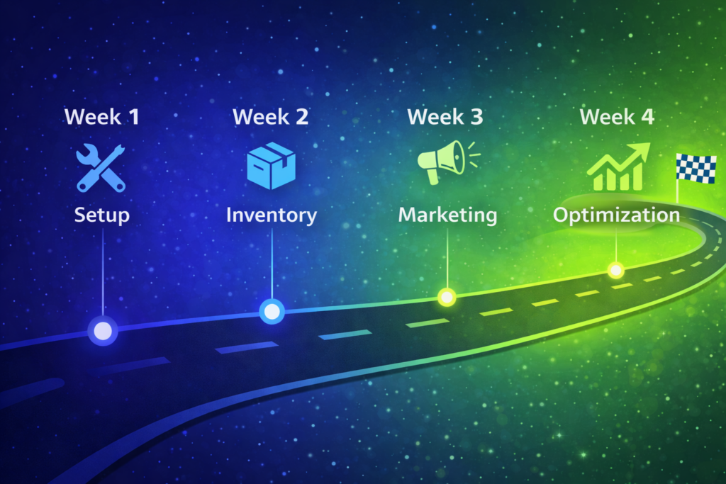 30 day roadmap timeline